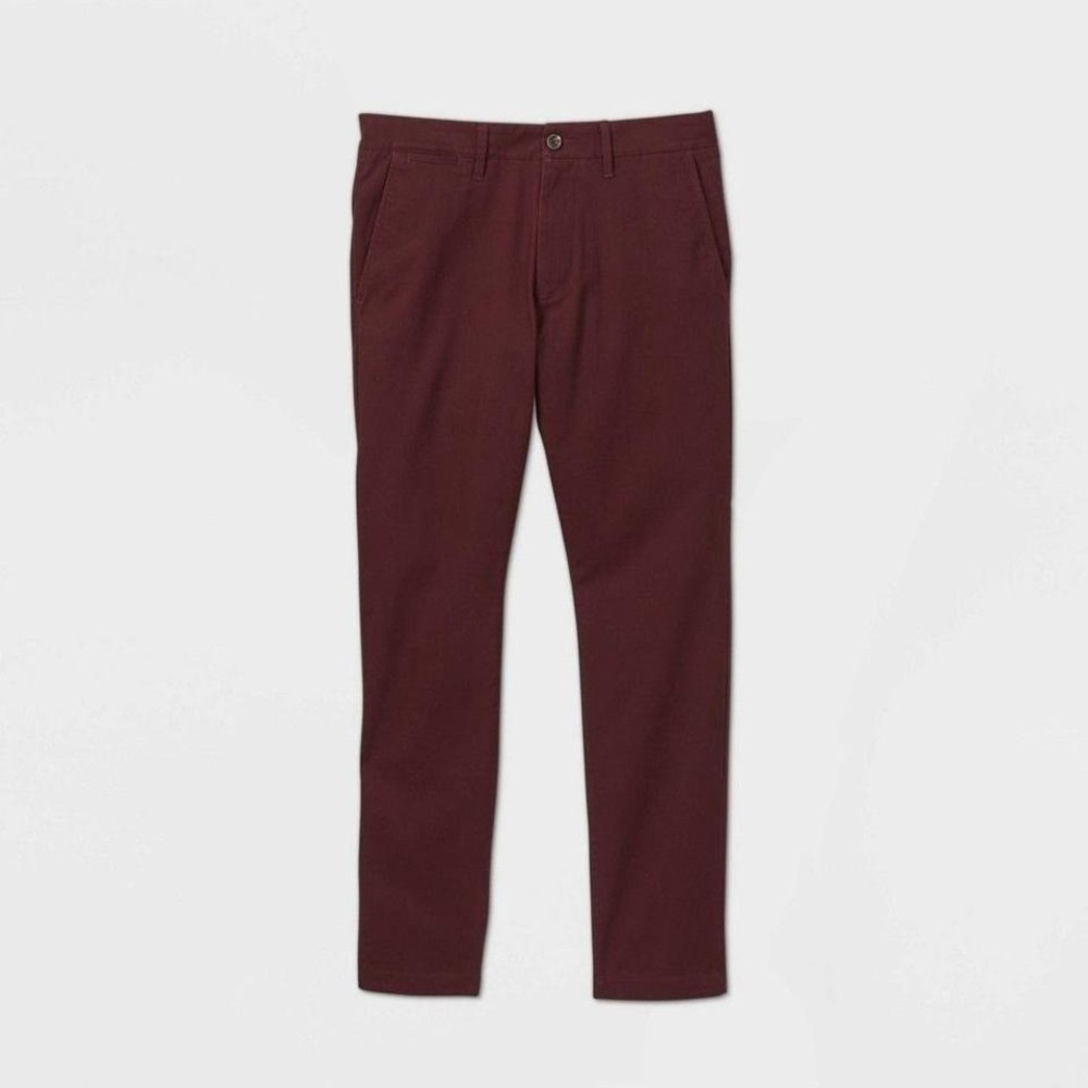 Men's Slim Fit Hennepin Chino Pants - Goodfellow & Co 28*30